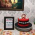 La Casa De Papel Theme Fondant Cake
