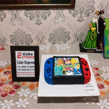 Nintendo Switch Fondant Cake