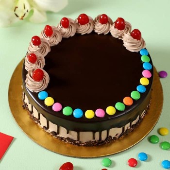 Chocolate Gems Delicious Cake Chocolate Gems Delicious Cake