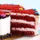 Red Velvet Gems Cake Delivery in Faridabad