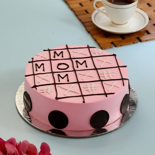 Tic Tac Toe Cake For Mom Delivery in Faridabad
