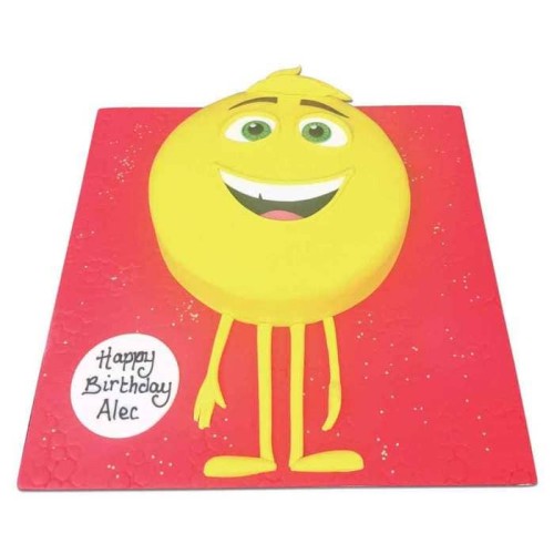 Emoji Gene Fondant Cake Delivery in Faridabad