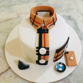 Fondant Shirt Theme Cake Fondant Shirt Theme Cake
