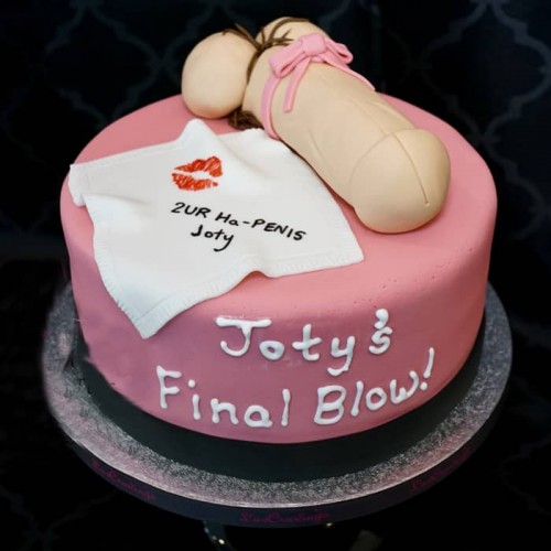Hen Bachelorette Party Themed Cake Delivery in Faridabad