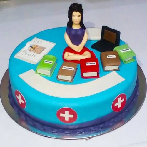 Medical Student Theme Cake Delivery in Faridabad