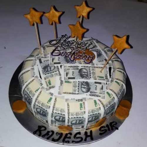 Money Covered Designer Cake Delivery in Faridabad