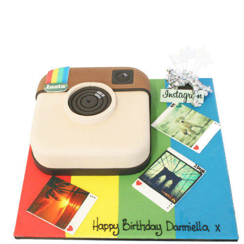 Instagram Photo Theme Fondant Cake Delivery in Faridabad Instagram Photo Theme Fondant Cake Delivery in Faridabad