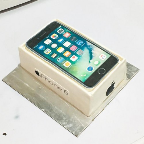 iPhone 6 Box Fondant Cake Delivery in Faridabad