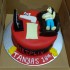 Netflix Lover Fondant Cake
