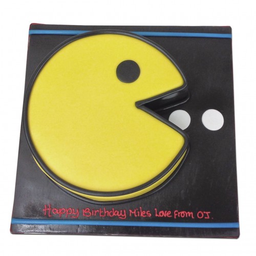 Pacman Fondant Cake Delivery in Faridabad