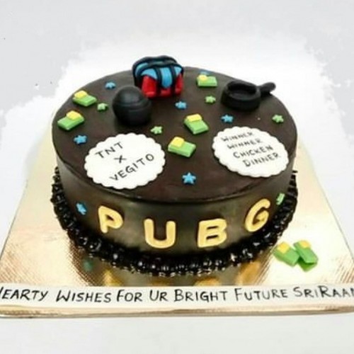 PUBG Chocolate Cake Delivery in Faridabad