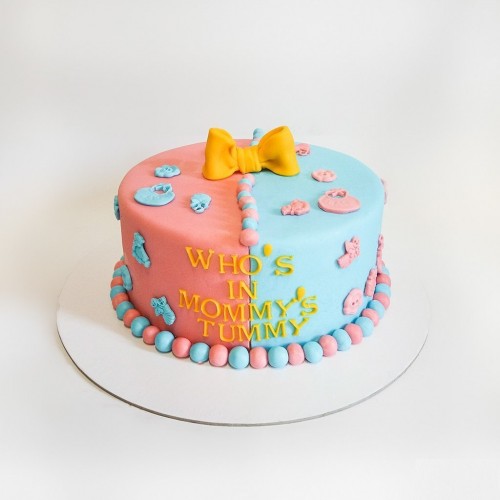 Baby Reveal Baby Shower Cake Delivery in Faridabad