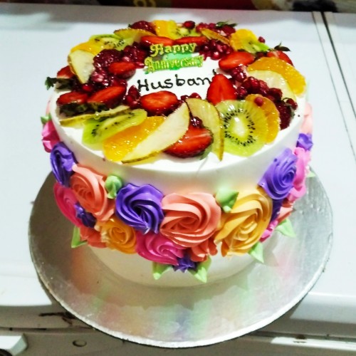 Delight Mixed Fruit Cake Delivery in Faridabad