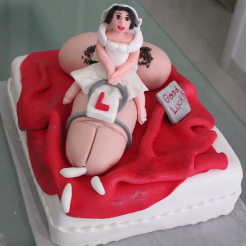 Hen Party Naughty Cake Delivery in Faridabad