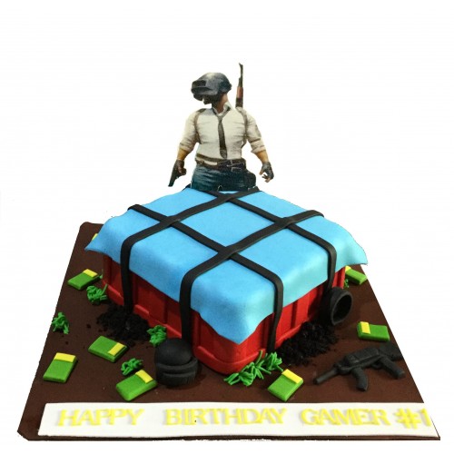 PUBG Gamer #1 Birthday Cake Delivery in Faridabad