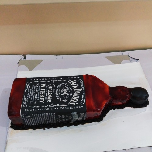Jack Daniels Bottle Cake Delivery in Faridabad