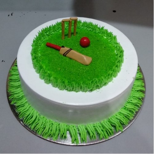 Cricket Ground Cream Cake Delivery in Faridabad