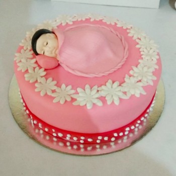 Little Baby Sleeping Theme Cake