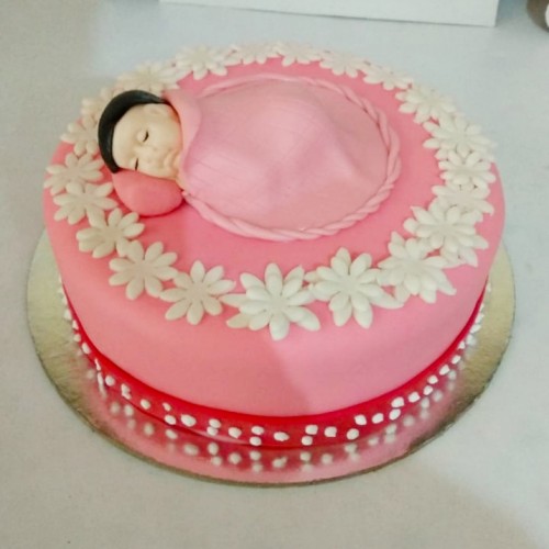 Little Baby Sleeping Theme Cake Delivery in Faridabad