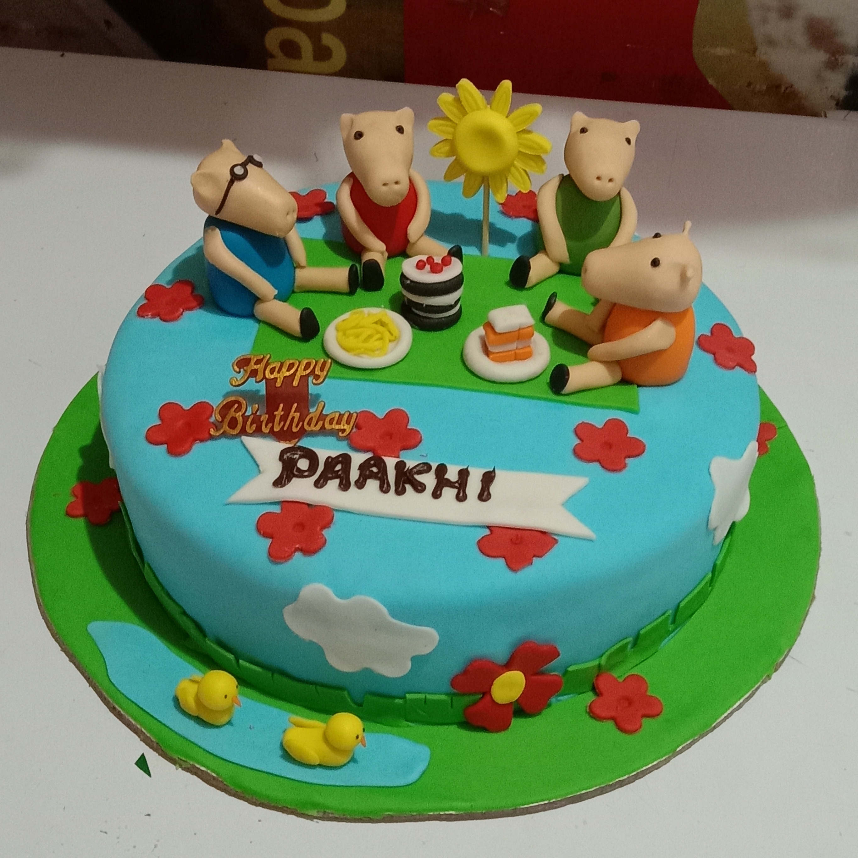 Family Cake for DAD (1Kg) - Cake Connection| Online Cake | Fruits | Flowers  and gifts delivery
